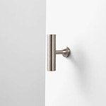 Celle - Brushed Silver Nickel Brass Pull - Architectural Hardware - Brushed Silver Nickel Brass