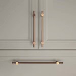 Fresno - Antique Bronze Brass Handle - Architectural Hardware - antique bronze