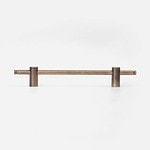 Fresno - Antique Bronze Brass Handle - Architectural Hardware - antique bronze