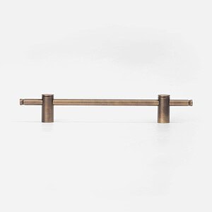 Fresno - Antique Bronze Brass Handle - Architectural Hardware - antique bronze