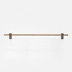 Fresno - Antique Bronze Brass Handle - Architectural Hardware - antique bronze