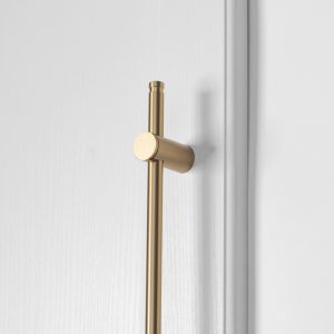 Fresno - Brushed Brass Handle - Architectural Hardware - Brushed Brass
