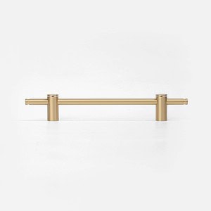 Fresno - Brushed Brass Handle - Architectural Hardware - Brushed Brass