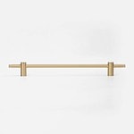 Fresno - Brushed Brass Handle - Architectural Hardware - Brushed Brass