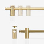 Fresno - Brushed Brass Handle - Architectural Hardware - Brushed Brass