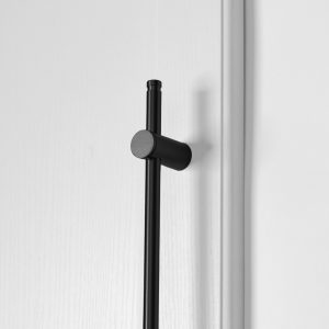 Fresno - Matte Black Brass Handle - Architectural Hardware - Matte Black