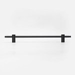 Fresno - Matte Black Brass Handle - Architectural Hardware - Matte Black