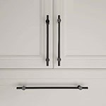 Fresno - Matte Black Brass Handle - Architectural Hardware - Matte Black
