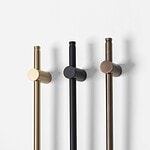 Fresno - Brushed Brass Handle - Architectural Hardware - Brushed Brass