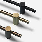 Fresno - Brushed Brass Handle - Architectural Hardware - Brushed Brass
