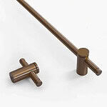 Fresno - Antique Bronze Brass Pull - Architectural Hardware - Antique Bronze