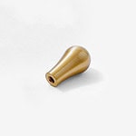 Ube - Brushed Brass Pillat Knob - Architectural Hardware - Brushed Brass