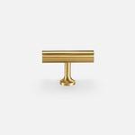 Celle - Brushed Brass Pull - Architectural Hardware - Brushed Brass Pull