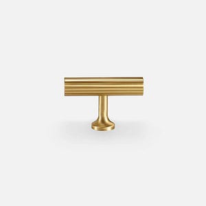 Celle - Brushed Brass Pull - Architectural Hardware - Brushed Brass Pull
