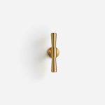 Arezzo - Brushed Brass Handle - Architectural Hardware - Brushed brass