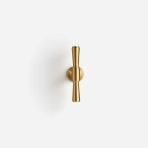 Arezzo - Brushed Brass Handle - Architectural Hardware - Brushed brass