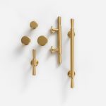 Arezzo - Brushed Brass Handle - Architectural Hardware - Brushed brass