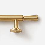 Arezzo - Brushed Brass Handle - Architectural Hardware - Brushed brass