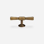 Arezzo - Antique Bronze Brass Handle - Architectural Hardware - Antique Bronze