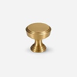 Arezzo - Brushed Brass Handle - Architectural Hardware - Brushed brass