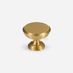 Arezzo - Brushed Brass Handle - Architectural Hardware - Brushed brass