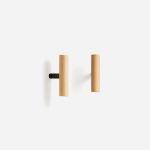 Torgny - Beech Wood and Matte Black Pull - Architectural Hardware - Matte Black