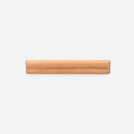 Loch - Beech Wood Curved Slimline Handle - Cabinet Handles - Beech Wood Curved Slimline Handle