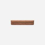 Loch - Walnut Wood Curved Slimline Handle - Cabinet Handles - Walnut Wood Curved Slimline Handle