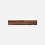 Loch - Walnut Wood Curved Slimline Handle - Cabinet Handles - Walnut Wood Curved Slimline Handle