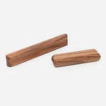 Loch - Walnut Wood Curved Slimline Handle - Cabinet Handles - Walnut Wood Curved Slimline Handle