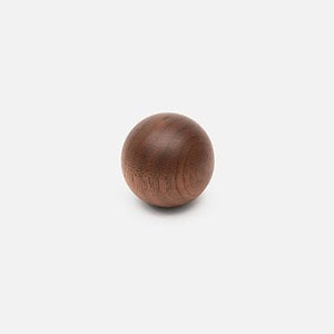 Loch - Walnut Wood Sphere Knob - Architectural Hardware - Walnut Wood Sphere Knob
