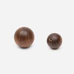 Loch - Walnut Wood Sphere Knob - Architectural Hardware - Walnut Wood Sphere Knob