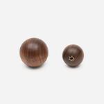 Loch - Walnut Wood Sphere Knob - Architectural Hardware - Walnut Wood Sphere Knob
