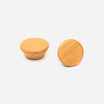 Loch - Beech Wood Cone Knob - Architectural Hardware - Beech Wood Cone Knob