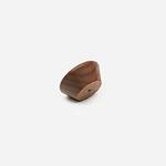Loch - Walnut Wood Cone Knob - Architectural Hardware - Walnut Wood Cone Knob