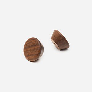 Loch - Walnut Wood Cone Knob - Architectural Hardware - Walnut Wood Cone Knob