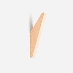 Rubber Wood Wedged Wall Hook - Architectural Hardware - Rubber Wood Wedged Wall Hook