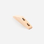 Rubber Wood Wedged Wall Hook - Architectural Hardware - Rubber Wood Wedged Wall Hook