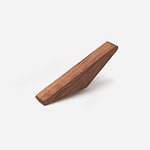 Rubber Wood Wedged Wall Hook - Architectural Hardware - Rubber Wood Wedged Wall Hook