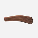 Walnut Wood Bend Hook - Architectural Hardware - Walnut Wood Bend Hook