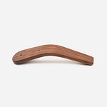 Walnut Wood Bend Hook - Architectural Hardware - Walnut Wood Bend Hook