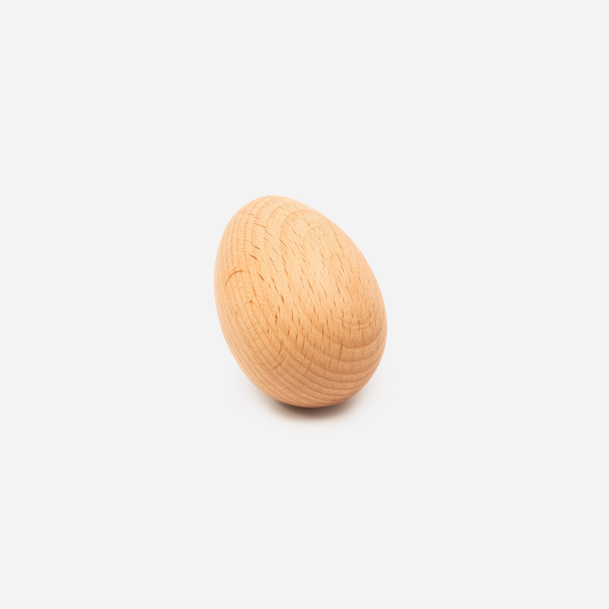 I51A8036 Beech Wood Egg Wall Hook - Architectural Hardware - Beech Wood Egg Wall Hook