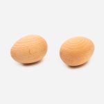Beech Wood Egg Wall Hook - Architectural Hardware - Beech Wood Egg Wall Hook