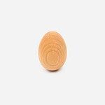 Beech Wood Egg Wall Hook - Architectural Hardware - Beech Wood Egg Wall Hook