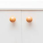 Loch - Beech Wood Sphere Knob - Architectural Hardware - Beech Wood Sphere Knob