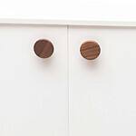 Loch - Walnut Wood Cone Knob - Architectural Hardware - Walnut Wood Cone Knob