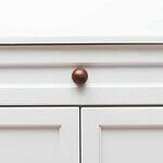 Loch - Walnut Wood Sphere Knob - Architectural Hardware - Walnut Wood Sphere Knob