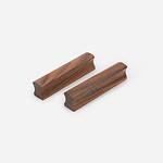 Loch - Walnut Wood Sleek Handle - Cabinet Handles - Walnut Wood Sleek Handle