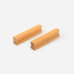 Loch - Beech Wood Sleek Handle - Cabinet Handles - Beech Wood Sleek Handle