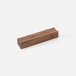 Loch - Walnut Wood Sleek Handle - Cabinet Handles - Walnut Wood Sleek Handle